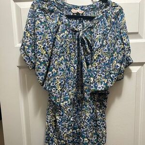 Rebecca Taylor silk floral mini dress size 6